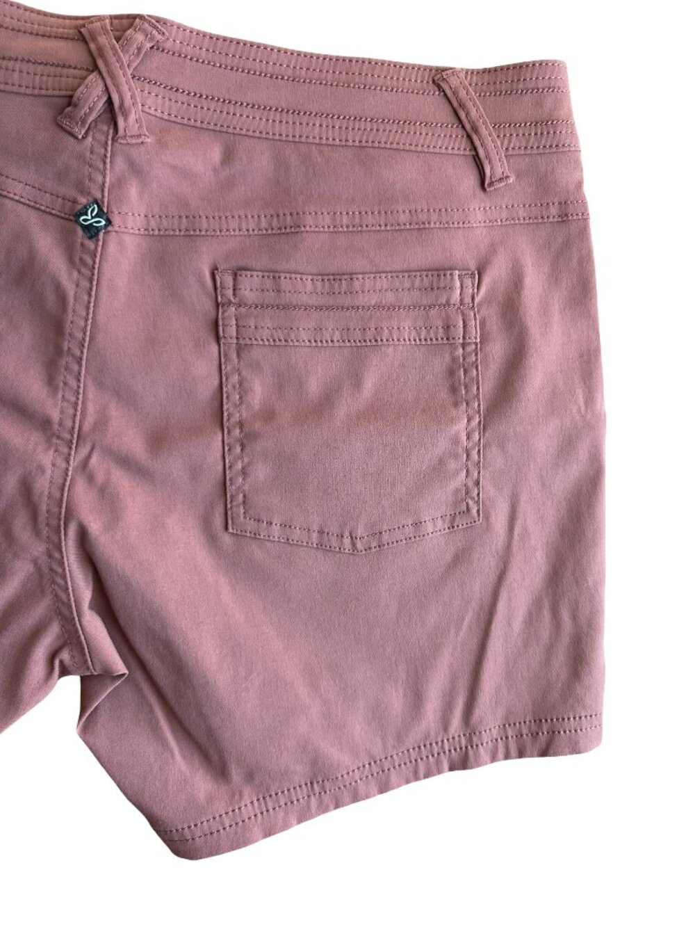 PrAna Women’s NWOT Stretch Hiking Trail Shorts Mauve Outdoor Size 12 Gorpcore - Picture 6 of 6